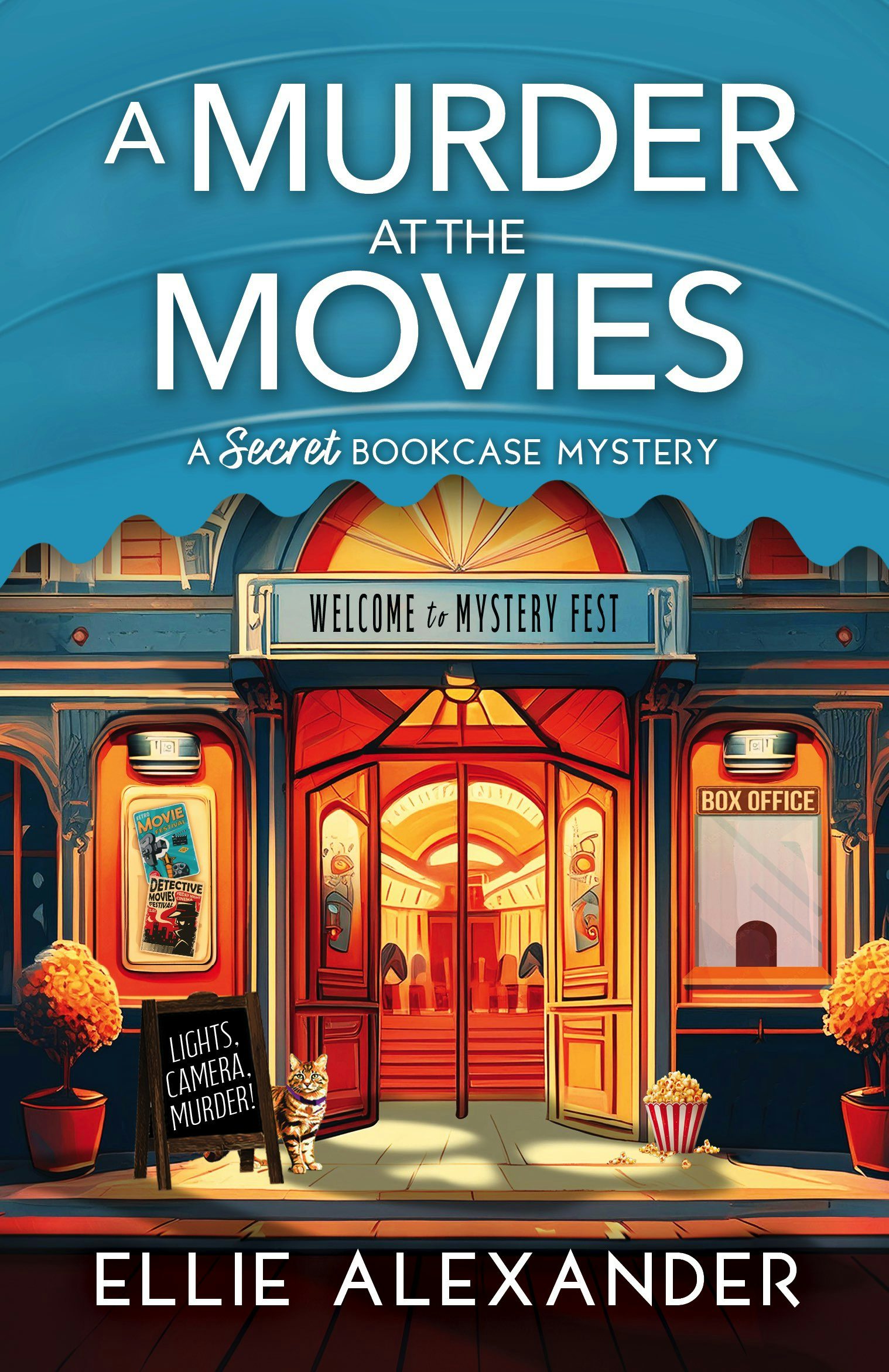 Book cover image for A Murder at the Movies ISBN: 9781805084129